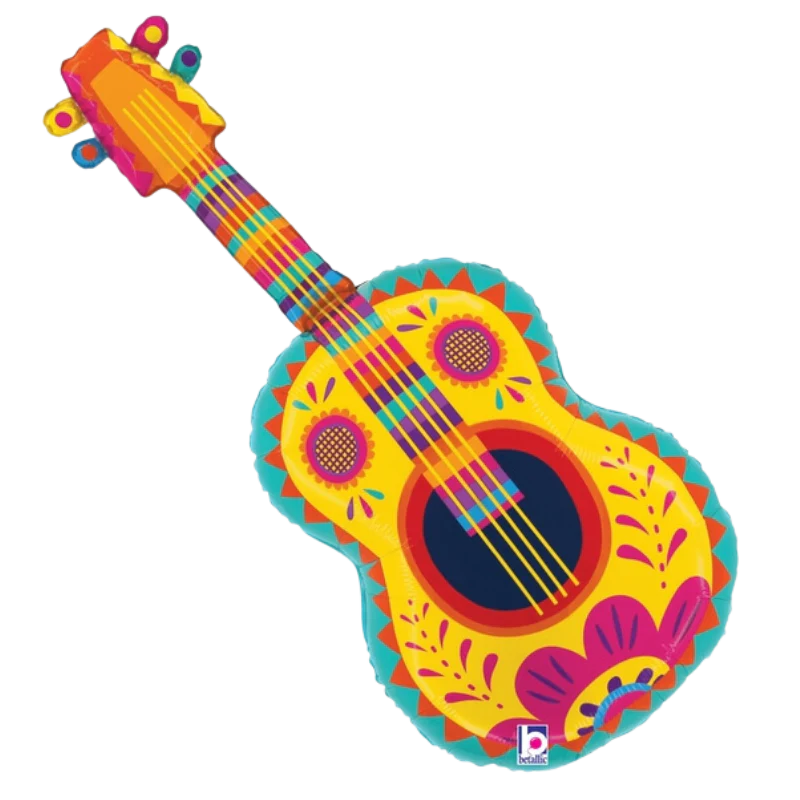 Betallic 35” Festive Guitar Foil Balloon